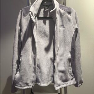 The North Face Women's Light Gray Fleece Jacket